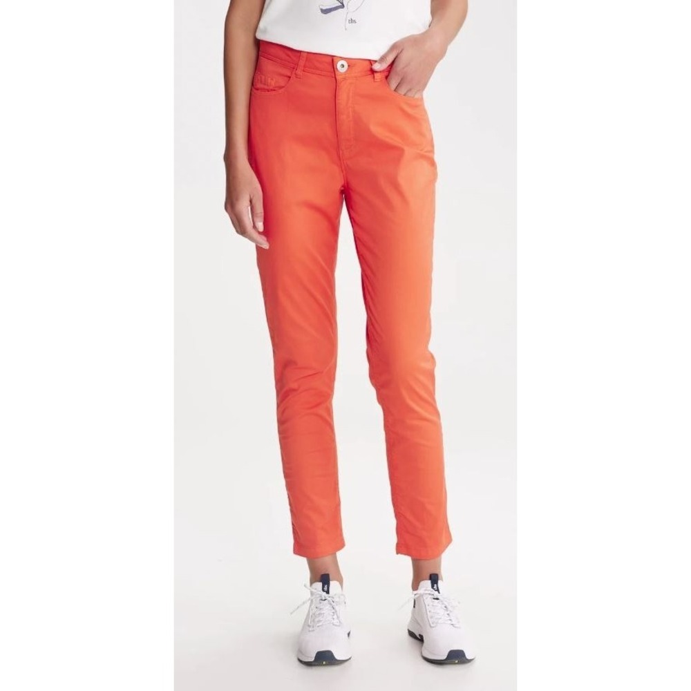 Truth by Republic Women's Rayon Blend 5-Pocket Stretch Ankle Pants Emberglow XS